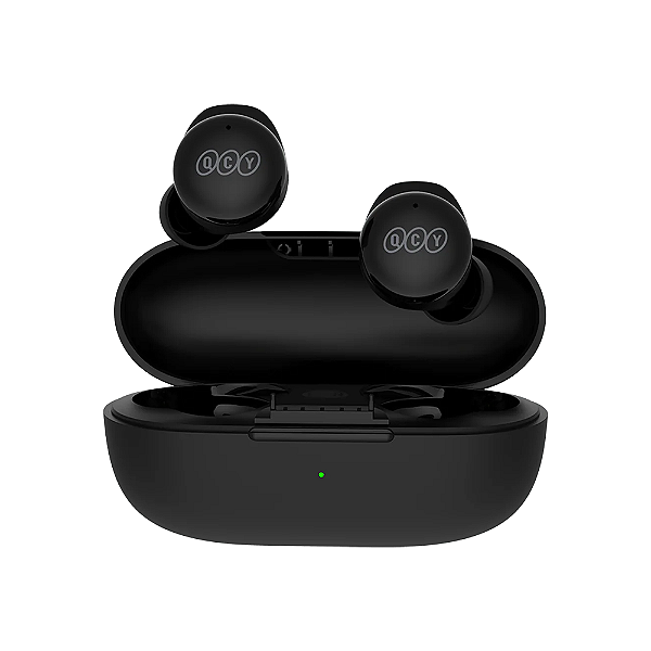 Fone de Ouvido QCY T17 TWS Bluetooth 5.1 ENC Preto