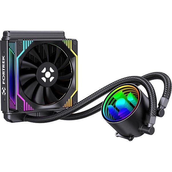 Water Cooler Fortrek Breezy 120mm Fan ARGB Preto