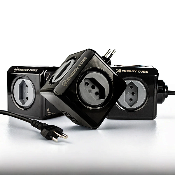 Filtro de Linha 5 Tomadas Bivolt - Energy Cube - Gshield