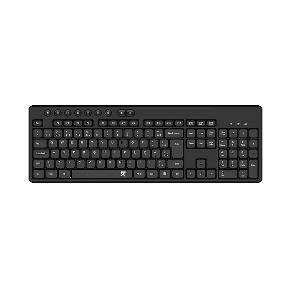 Teclado Membrana Redragon R Office Full Size BK-7094 Preto