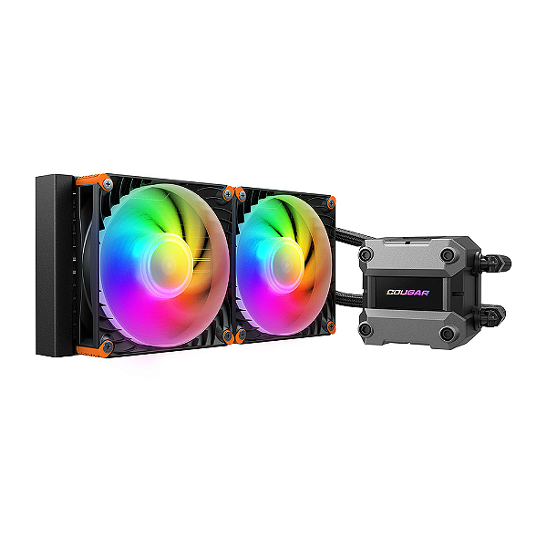 Water Cooler Cougar Poseidon Ultra ARGB 240 3MPUL240.0001 Preto