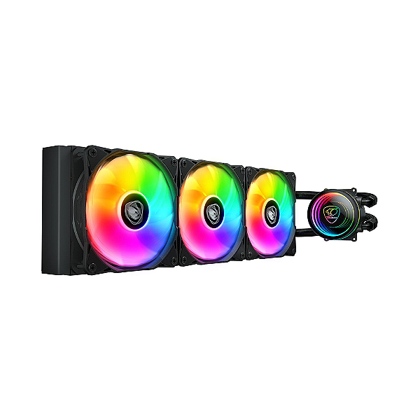Water Cooler Cougar Poseidon Elite ARGB 360 3MPSD360.0001 Preto