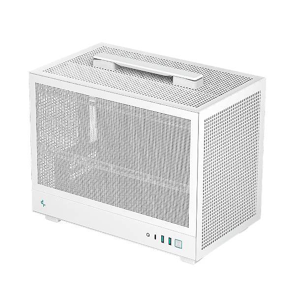 Gabinete Gamer DeepCool CH160 Mesh Mini ITX Branco