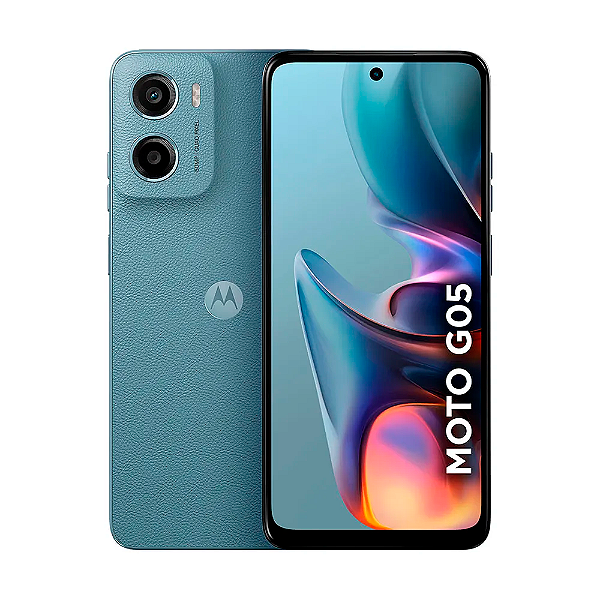 Celular Smartphone Motorola G05 4GB RAM + 8GB Boost 128Gb 6,7" Dual Sim 4G Cinza