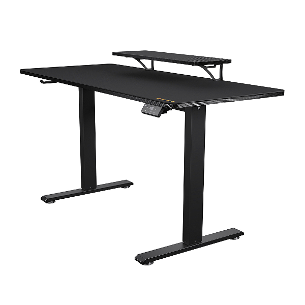 Mesa Gamer Elétrica Cougar E-Star 140cm Com Suporte Monitor Preto