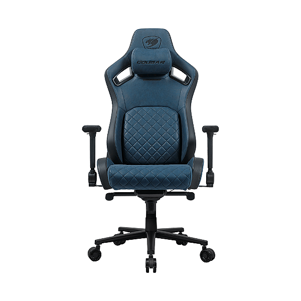 Cadeira Gamer Cougar Defensor S Navy Blue F Até 150Kg Azul