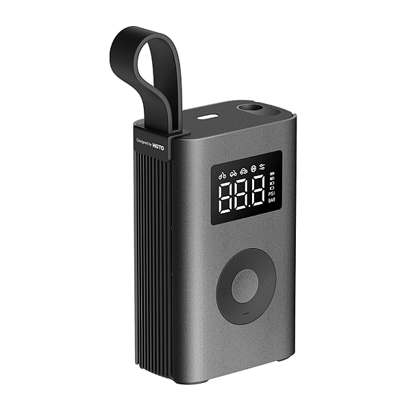 Bomba de Ar Portátil Hoto Eletric Air Pump Cinza