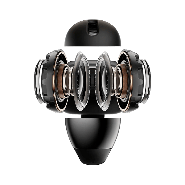 Fone de Ouvido Aberto Shokz OpenDots ONE Preto - Pro Setup - E