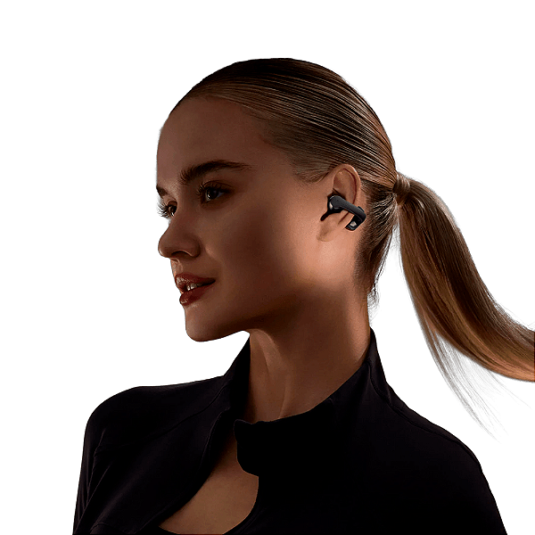 Fone de Ouvido Aberto Shokz OpenDots ONE Preto - Pro Setup - E