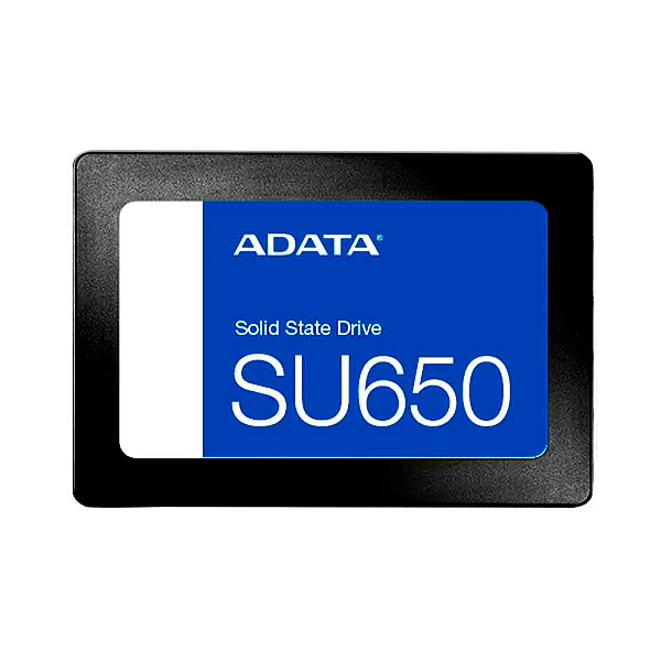 SSD Adata SU650 480GB Sata III Leitura 450MB/s Gravação 350MB/s