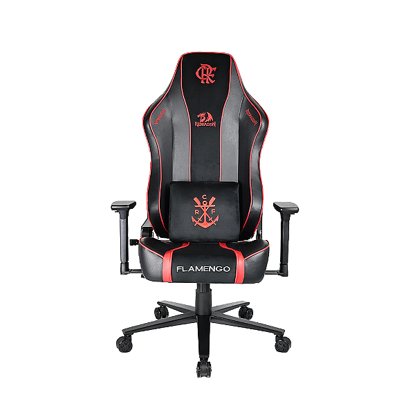 Cadeira Gamer Redragon Flamengo Victory Vermelho e Preto