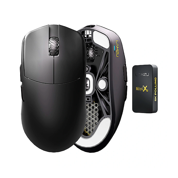 Mouse Gamer Lamzu Maya X 8K 30000 DPI Preto