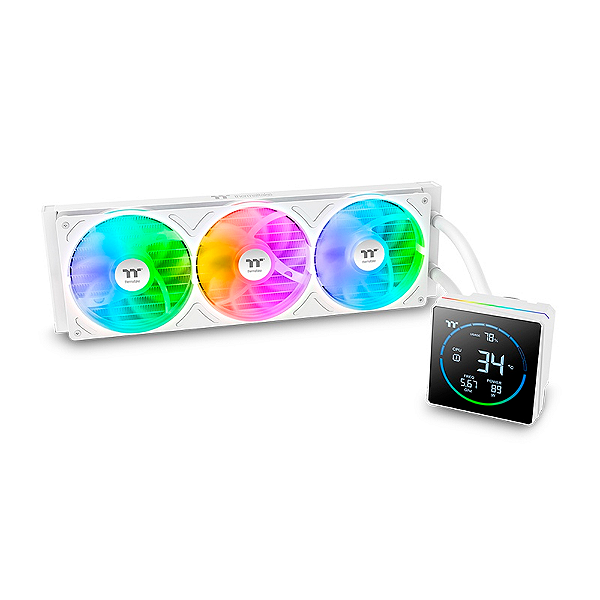 Water Cooler Thermaltake TH360-S V3 ARGB Snow Edition Branco