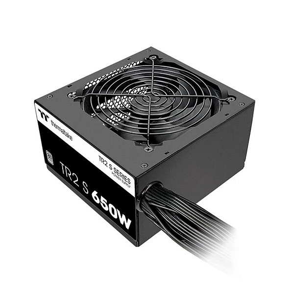 Fonte Gamer Thermaltake 650W TR2 S 80 Plus ATX Preto