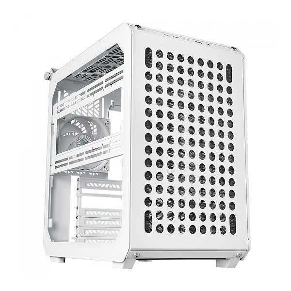 Gabinete Gamer Cooler Master Qube 500 Flatpack Com Fan Branco