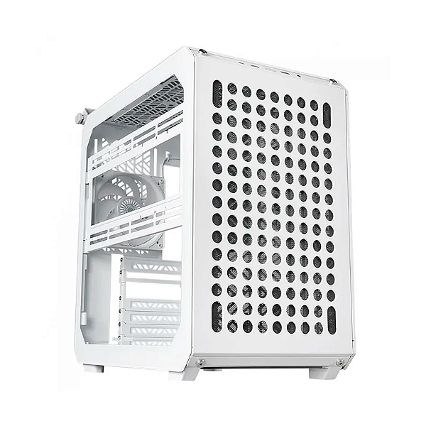 Gabinete Gamer Cooler Master Qube 500 Flatpack Com Fan Branco