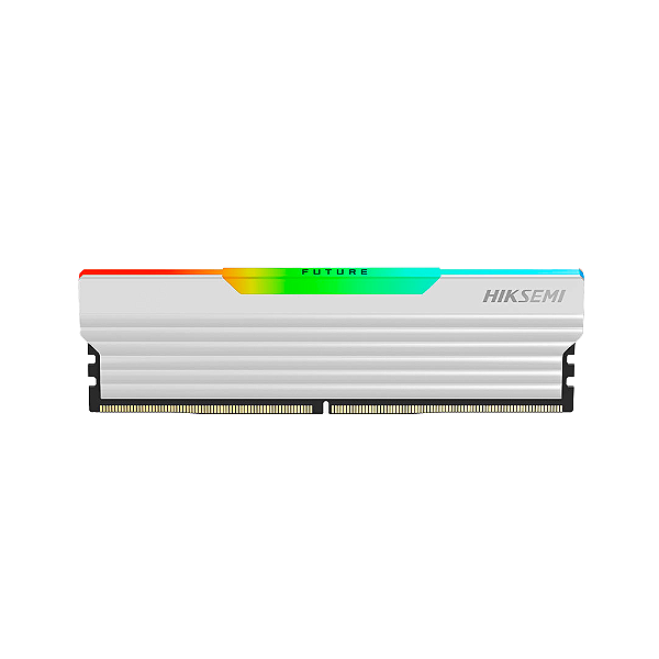 Memoria RAM Desktop Hiksemi Future 16GB 3200MHz RGB Branco