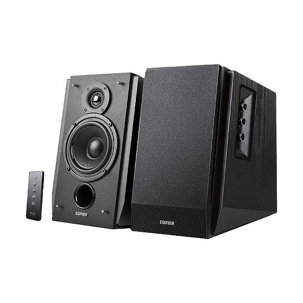 Caixa de Som Monitor de Áudio Edifier 66W RMS Bluetooth R1700BT Preto