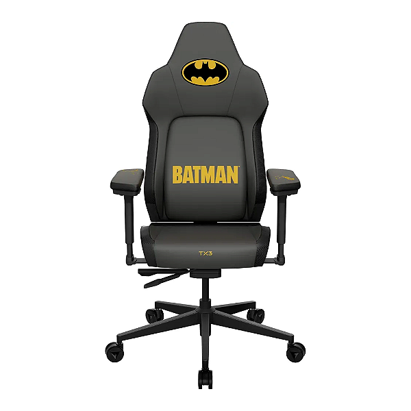 Cadeira Gamer ThunderX3 Core Smart Batman Preto e Amarelo