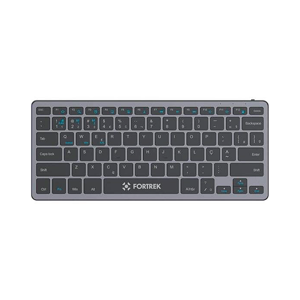 Teclado Office Fortrek KB11 Compact Bluetooth Preto