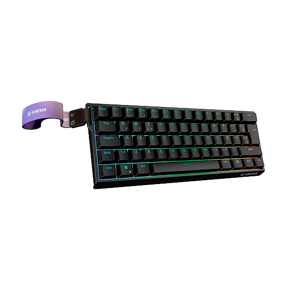 Teclado Gamer Magnético Fortrek Ora Pro Switch Leobog Preto