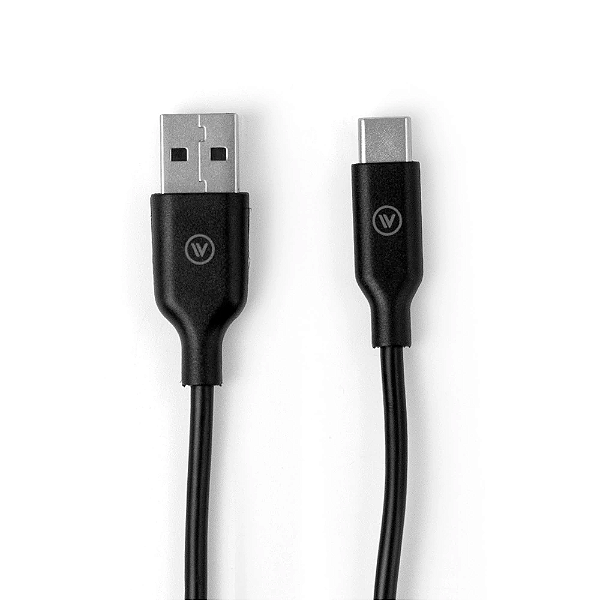 Cabo para Carregamento iWill Essencial USB para USB-C Preto