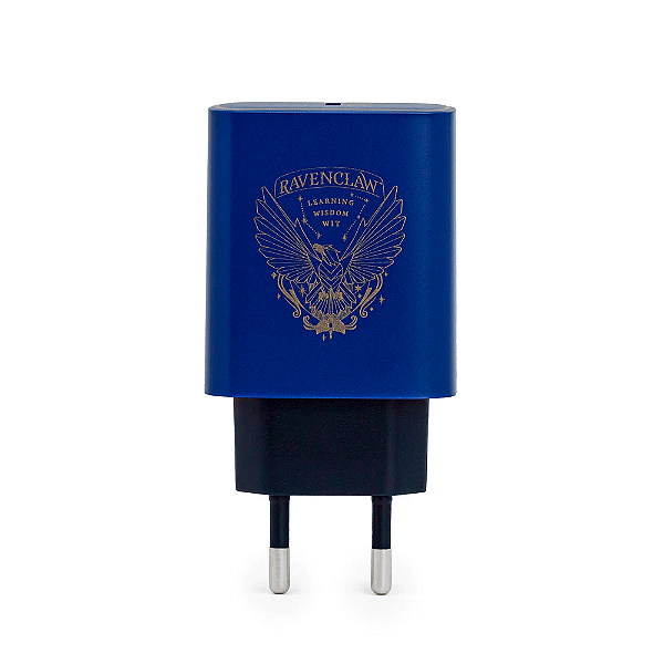 Fonte de Carregador Harry Potter Corvinal USB-C 33W Azul