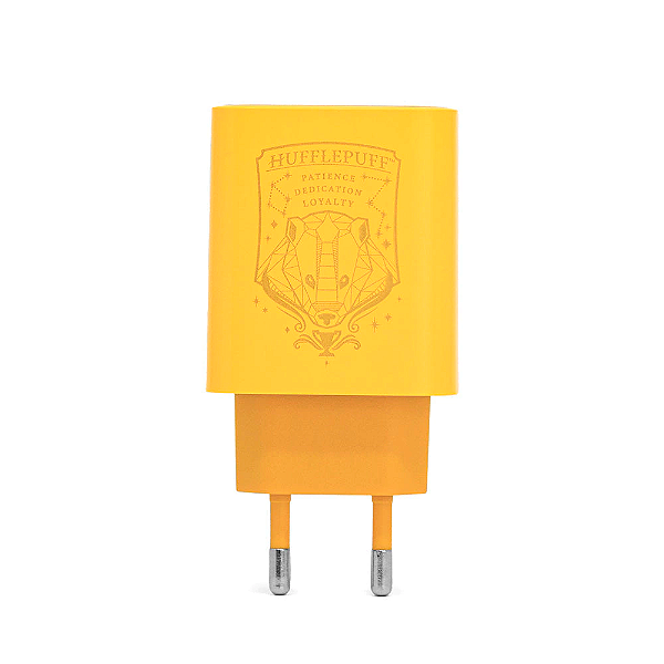 Fonte de Carregador Harry Potter Lufa-Lufa USB-C 33W Amarelo