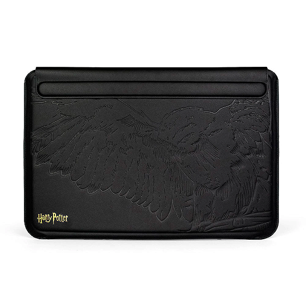 Capa para Notebook Harry Potter 14" Couro Sintético Preto
