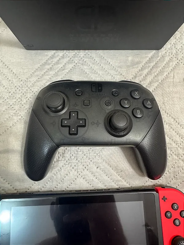 Console Nintendo Switch + Controle Nintendo Original + 6 Jogos