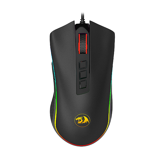 Mouse Gamer Redragon Cobra V3 RGB USB M711 Preto