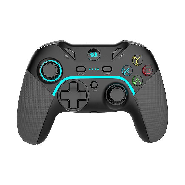 Controle Gamer Redragon Harrow Pro V1 Sem Fio Preto