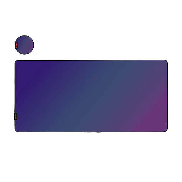 Mousepad Gamer Pcyes Infusão de Vidro Obsidian 900x420mm Roxo