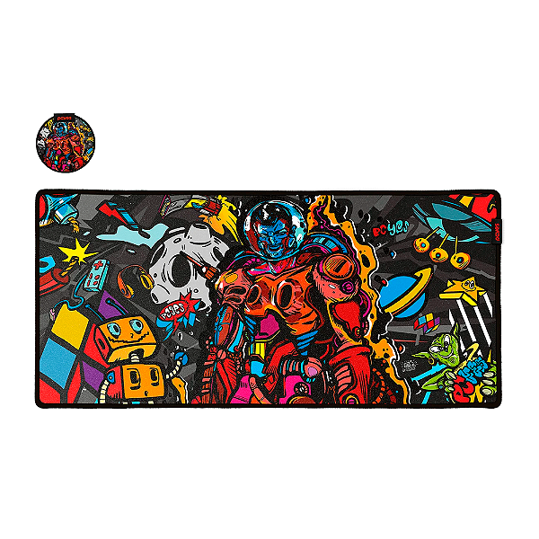 Mousepad Gamer Pcyes Dr Kepler Extended 900x420mm DRK90X42