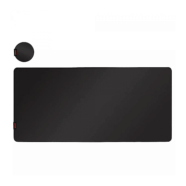 Mousepad Gamer Pcyes Infusão de Vidro Obsidian 900x420mm Preto