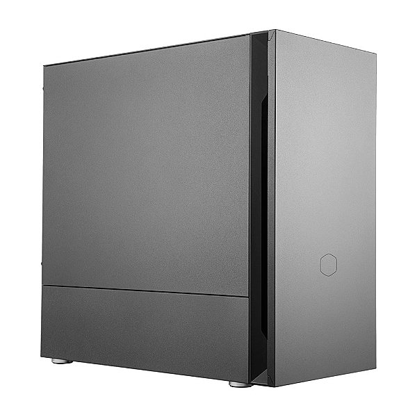 Gabinete Gamer Cooler Master Silencio S400 Steel Black Com Fans Preto