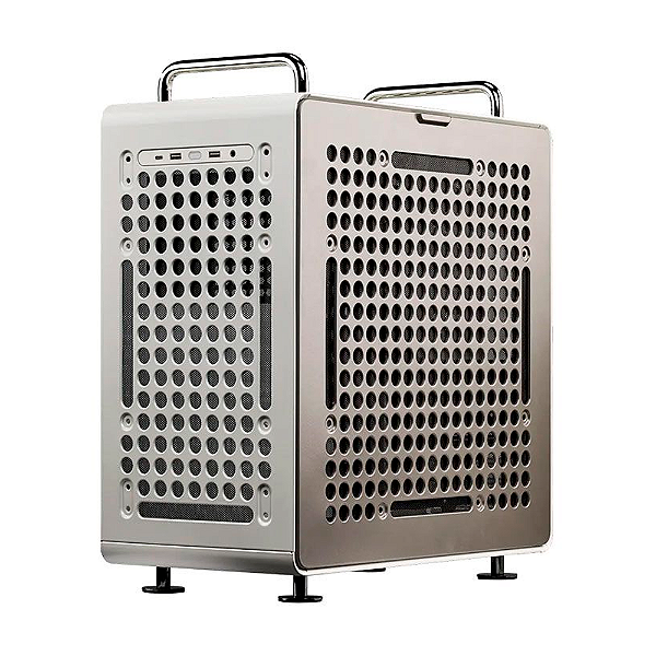 Gabinete Gamer Cooler Master QUBE 540 Moonstone ATX Com Fans - Pro