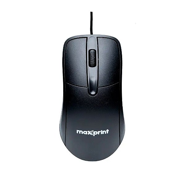 Mouse Com Fio USB Maxprint OfficeEasy 60000154 Preto