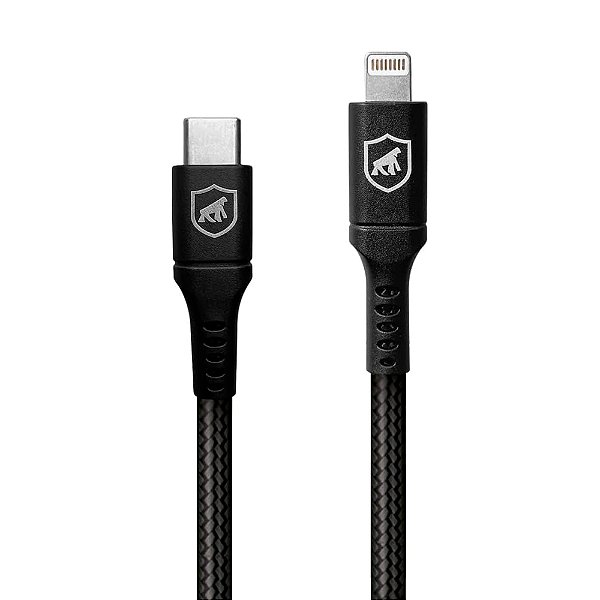 Cabo Survivor Gshield Tipo C Para Lightning 1.5m Preto