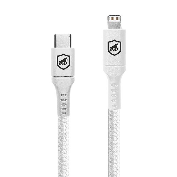 Cabo Survivor Gshield Tipo C Para Lightning 1.5m Branco