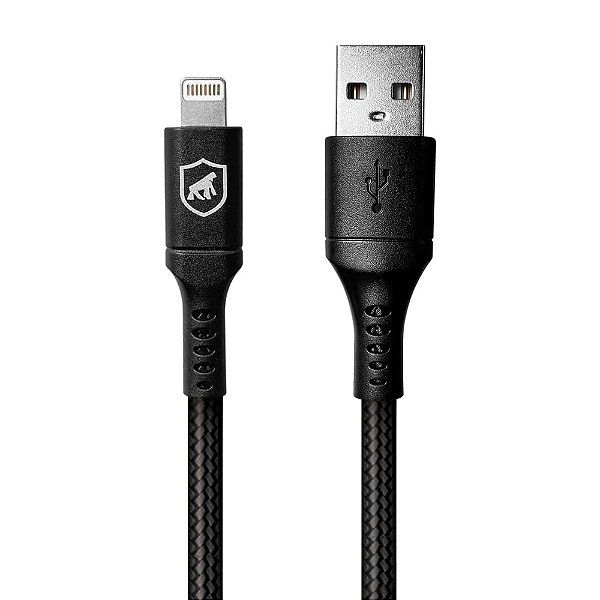 Cabo Survivor Gshield USB-A Para Lightning 1.5m Preto