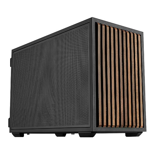Gabinete Gamer Lian Li X Dan Case B4 Wood Com Fans Preto