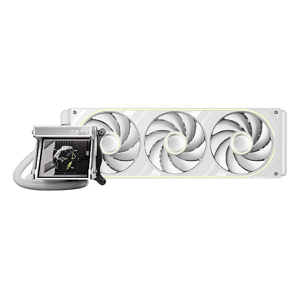 Water Cooler Tryx Holo 360mm Display Holográfico Branco