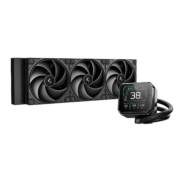 Water Cooler DeepCool Spartacus 360mm Display Digital Preto