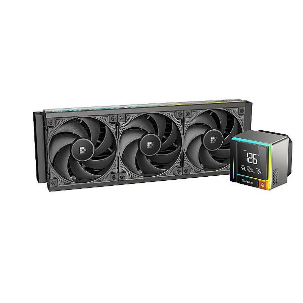 Water Cooler Gamer Sudokoo Energlo 360mm Display Digital Preto