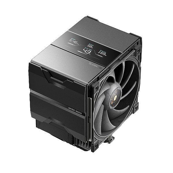 Cooler Para Processador Sudokoo SK700V Match Digital Preto