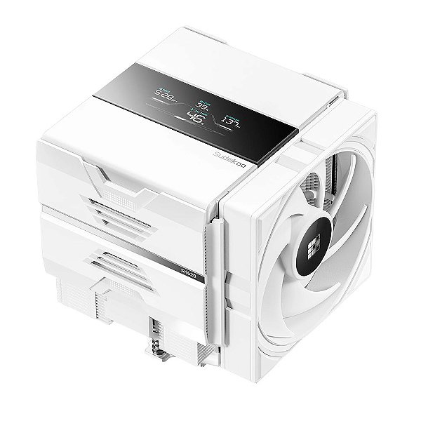 Cooler Para Processador Sudokoo SK620V Digital AMD Intel Branco