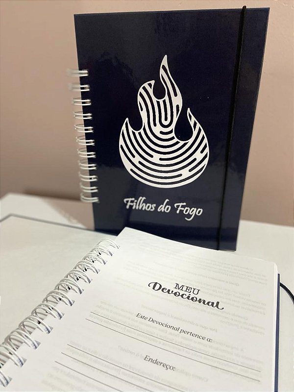 Caderno Devocional Tochas - Filhos do Fogo