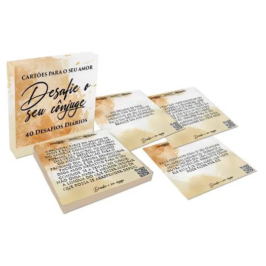 Cartões Desafie o Seu Cônjuge