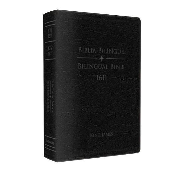 BÍBLIA BILÍNGUE PORTUGUÊS /INGLÊS - Preta